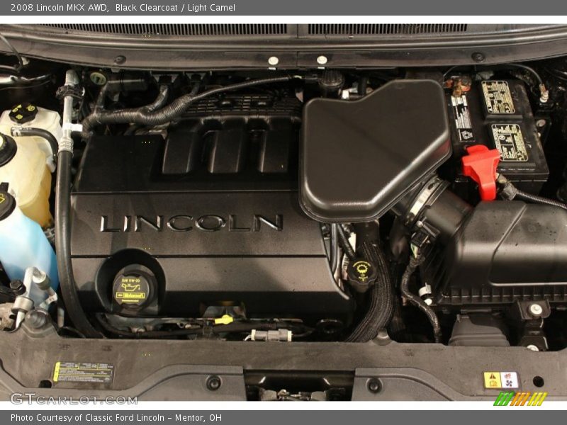 Black Clearcoat / Light Camel 2008 Lincoln MKX AWD