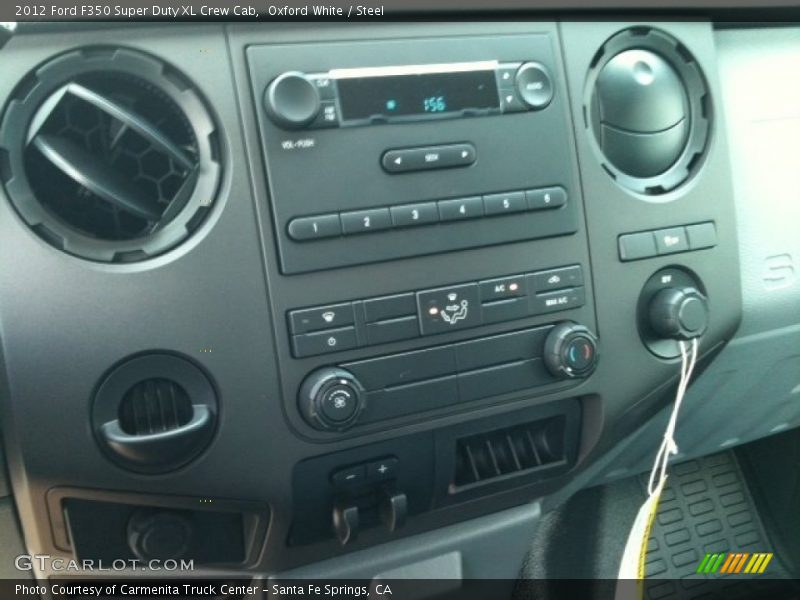Oxford White / Steel 2012 Ford F350 Super Duty XL Crew Cab