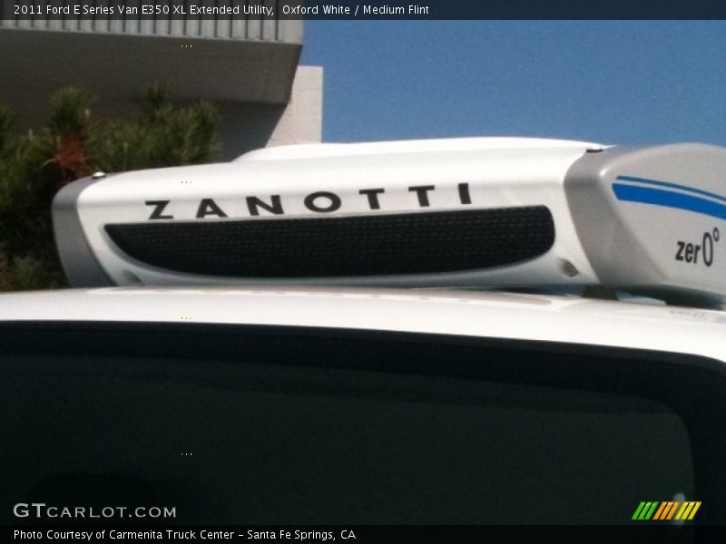 Oxford White / Medium Flint 2011 Ford E Series Van E350 XL Extended Utility