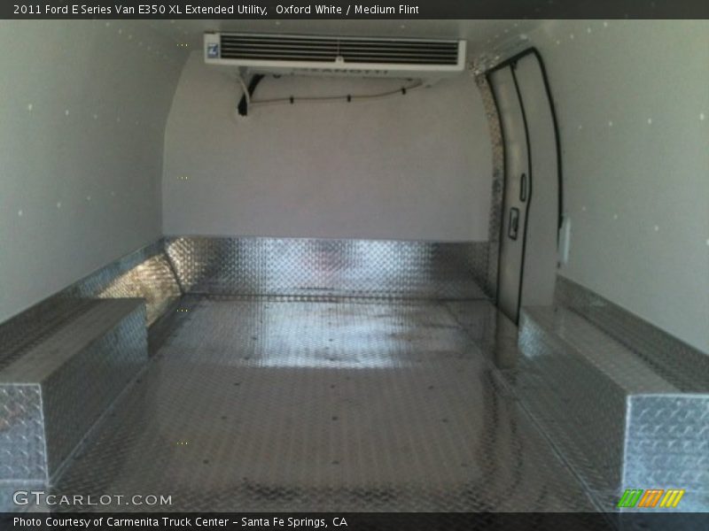 Oxford White / Medium Flint 2011 Ford E Series Van E350 XL Extended Utility