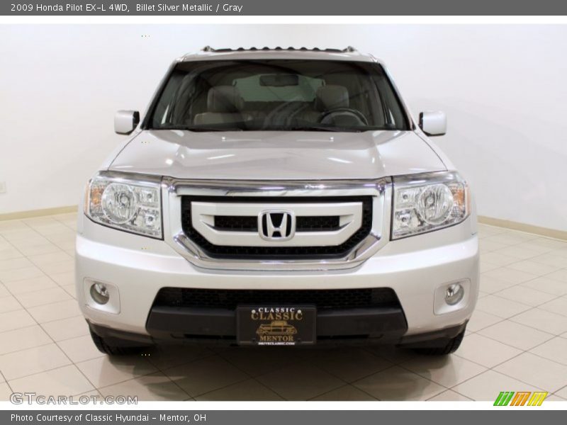 Billet Silver Metallic / Gray 2009 Honda Pilot EX-L 4WD