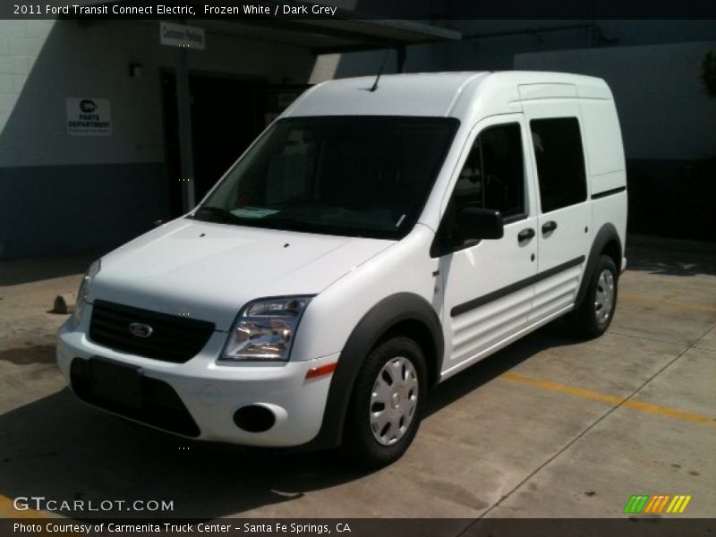 Front 3/4 View of 2011 Transit Connect Electric