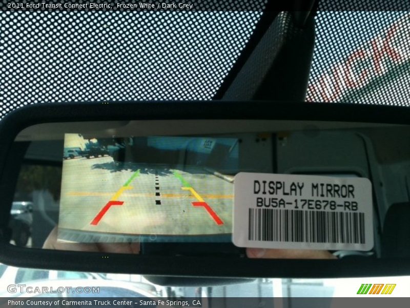 Backup Camera - 2011 Ford Transit Connect Electric