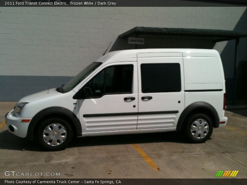  2011 Transit Connect Electric Frozen White