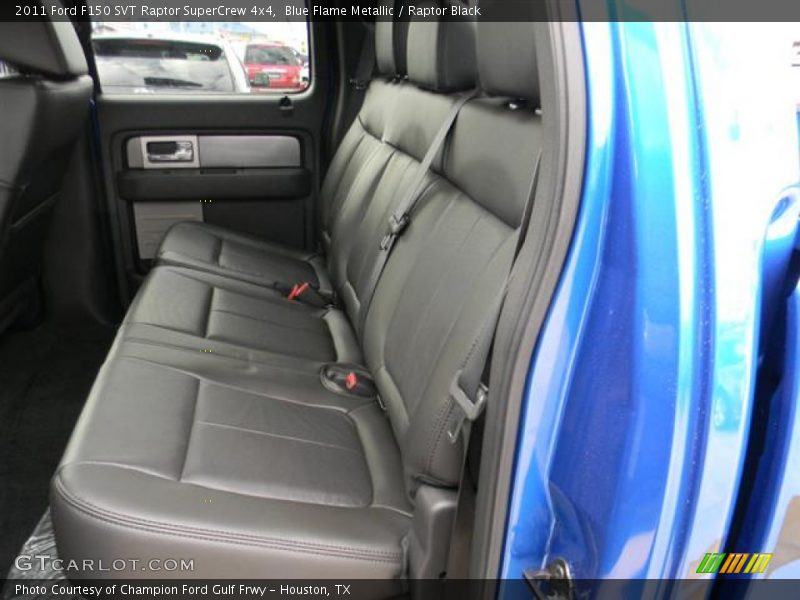Blue Flame Metallic / Raptor Black 2011 Ford F150 SVT Raptor SuperCrew 4x4