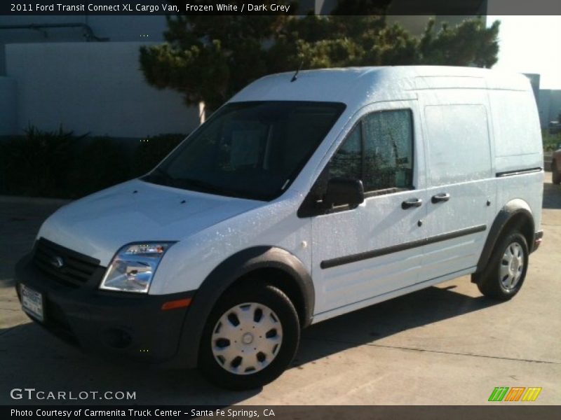 Frozen White / Dark Grey 2011 Ford Transit Connect XL Cargo Van
