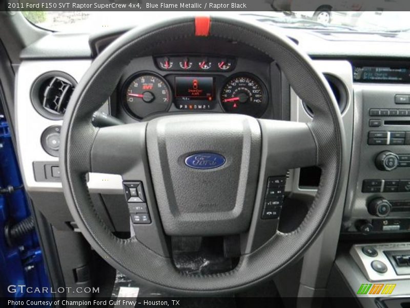  2011 F150 SVT Raptor SuperCrew 4x4 Steering Wheel