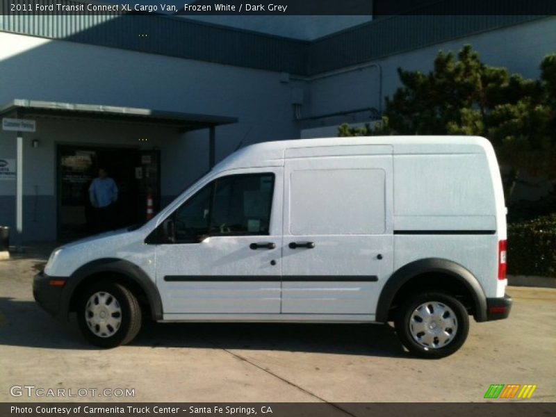 Frozen White / Dark Grey 2011 Ford Transit Connect XL Cargo Van