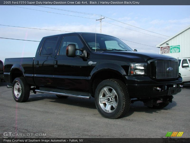 Black / Harley-Davidson Black/Grey 2005 Ford F350 Super Duty Harley-Davidson Crew Cab 4x4