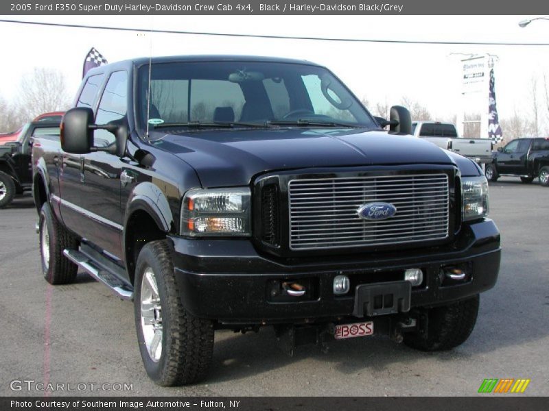 Black / Harley-Davidson Black/Grey 2005 Ford F350 Super Duty Harley-Davidson Crew Cab 4x4