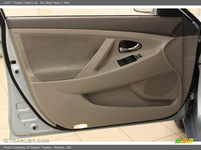 Sky Blue Pearl / Ash 2007 Toyota Camry LE
