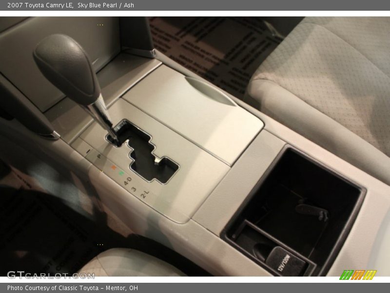 Sky Blue Pearl / Ash 2007 Toyota Camry LE