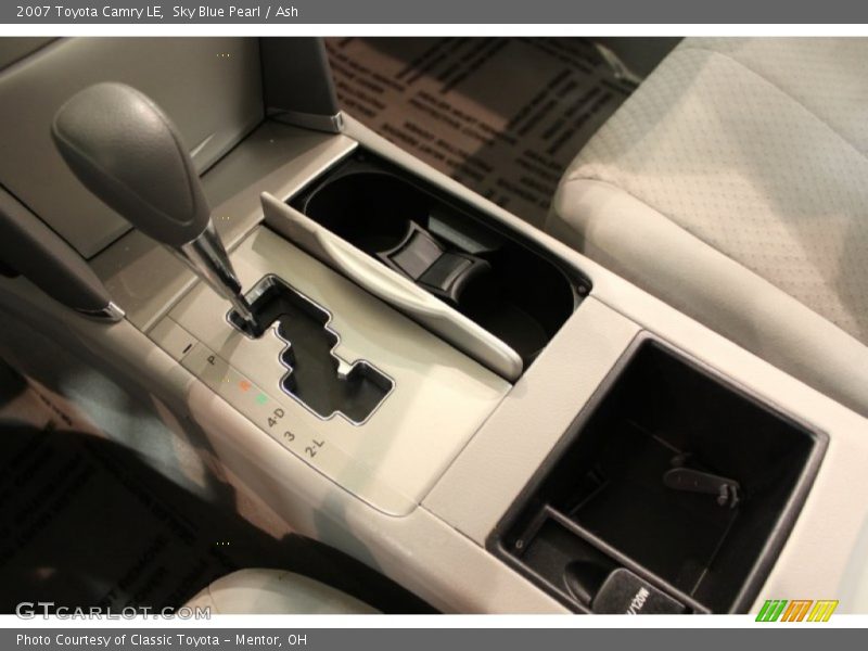 Sky Blue Pearl / Ash 2007 Toyota Camry LE