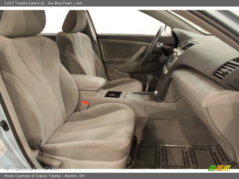 Sky Blue Pearl / Ash 2007 Toyota Camry LE