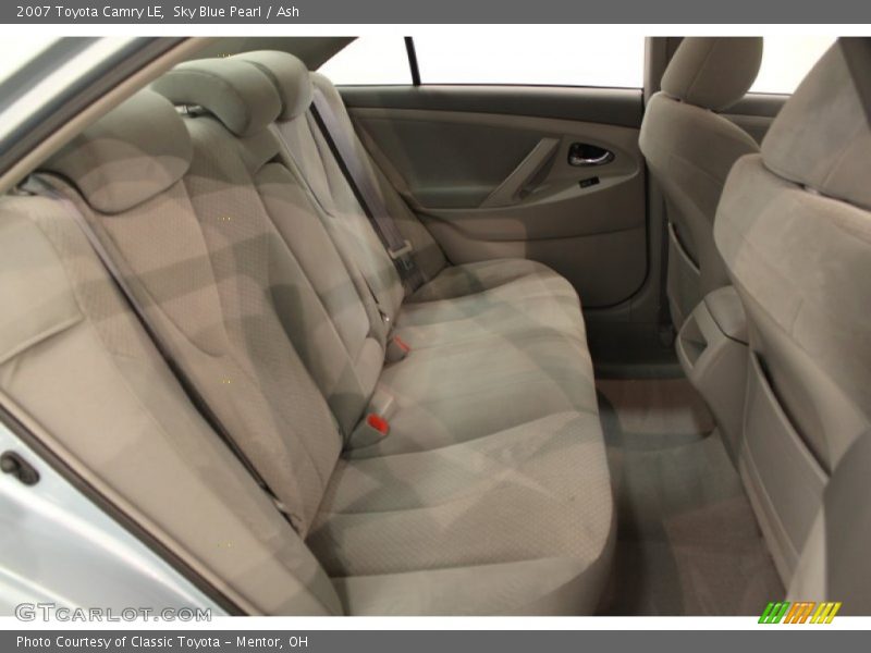 Sky Blue Pearl / Ash 2007 Toyota Camry LE