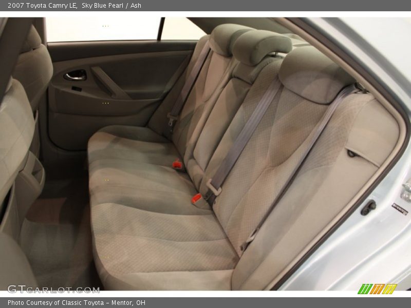 Sky Blue Pearl / Ash 2007 Toyota Camry LE