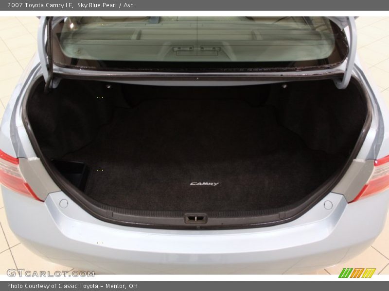 Sky Blue Pearl / Ash 2007 Toyota Camry LE