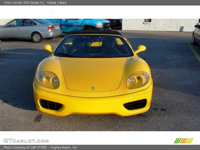  2001 360 Spider F1 Yellow