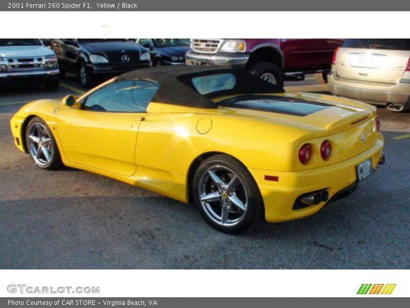  2001 360 Spider F1 Yellow