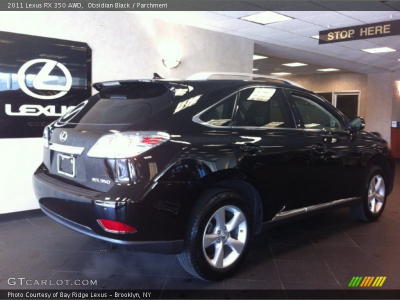 Obsidian Black / Parchment 2011 Lexus RX 350 AWD