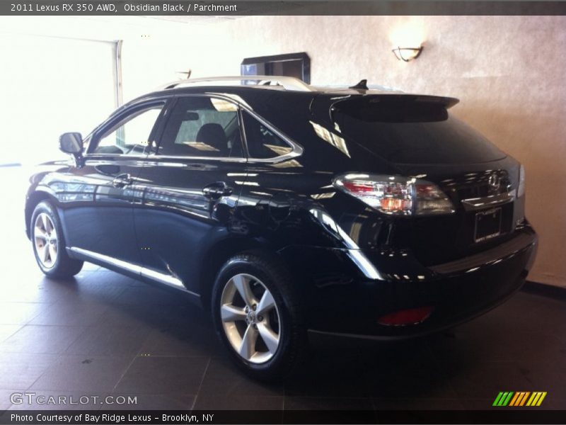 Obsidian Black / Parchment 2011 Lexus RX 350 AWD