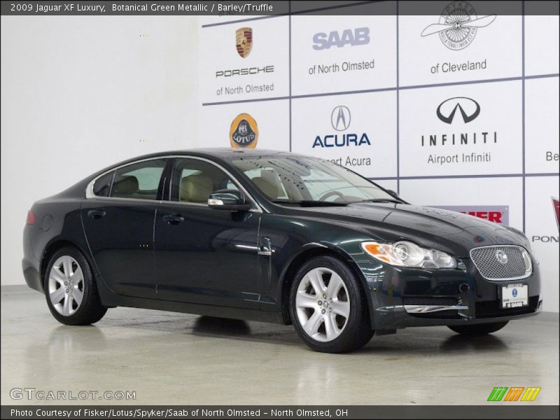Botanical Green Metallic / Barley/Truffle 2009 Jaguar XF Luxury