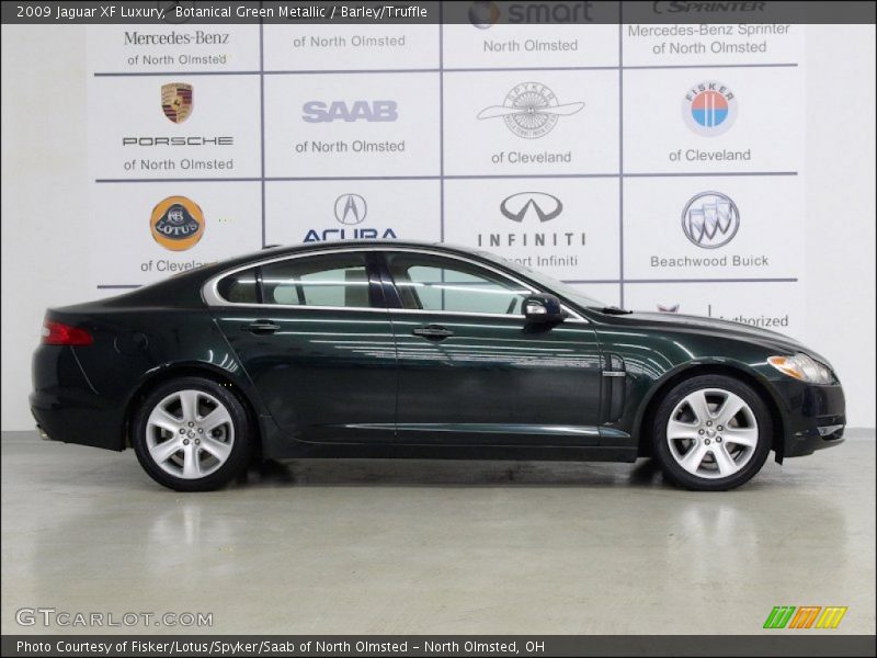 Botanical Green Metallic / Barley/Truffle 2009 Jaguar XF Luxury