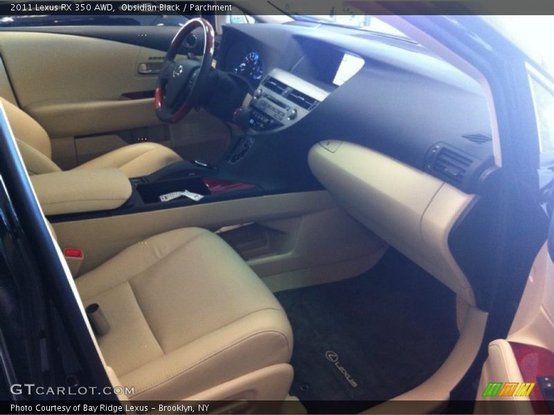 Obsidian Black / Parchment 2011 Lexus RX 350 AWD