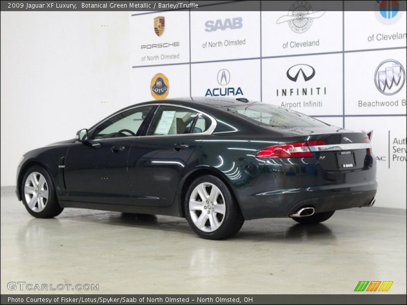 Botanical Green Metallic / Barley/Truffle 2009 Jaguar XF Luxury