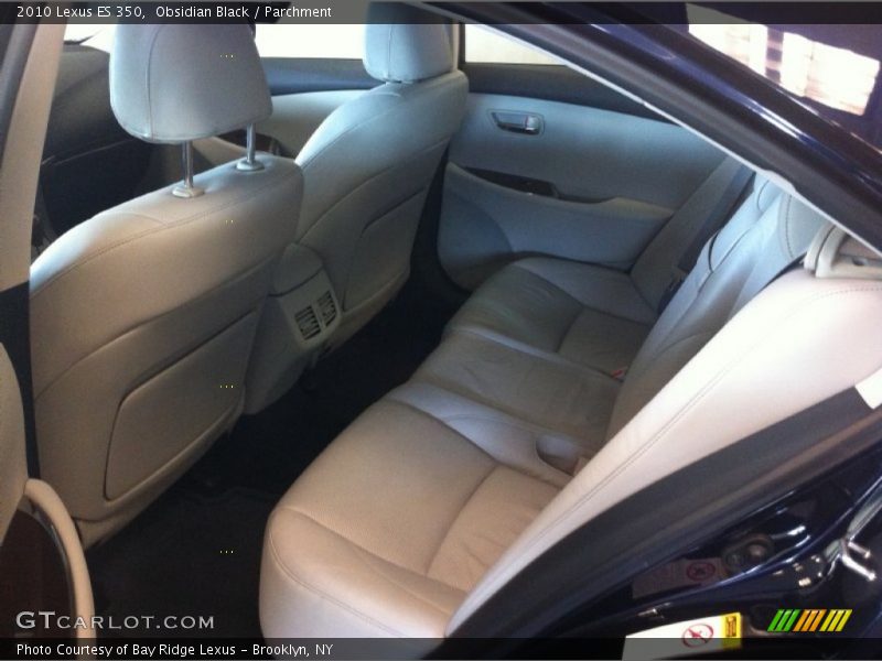 Obsidian Black / Parchment 2010 Lexus ES 350