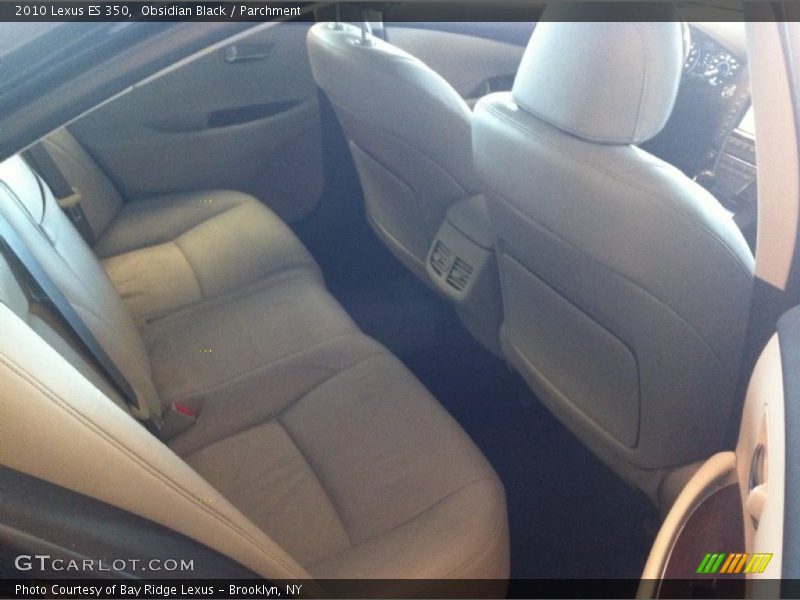 Obsidian Black / Parchment 2010 Lexus ES 350