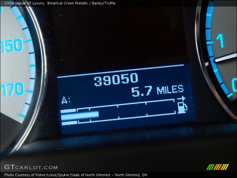 Botanical Green Metallic / Barley/Truffle 2009 Jaguar XF Luxury