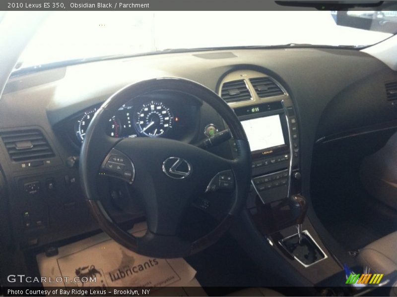 Obsidian Black / Parchment 2010 Lexus ES 350