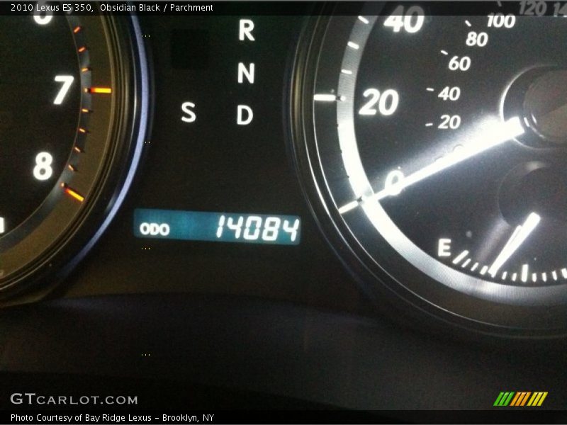 Obsidian Black / Parchment 2010 Lexus ES 350