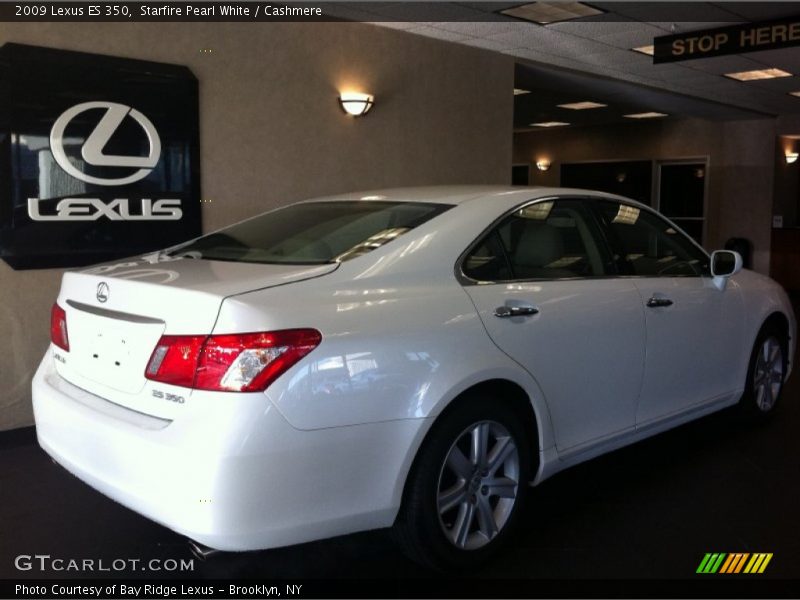 Starfire Pearl White / Cashmere 2009 Lexus ES 350