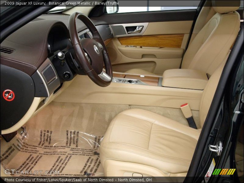 Botanical Green Metallic / Barley/Truffle 2009 Jaguar XF Luxury