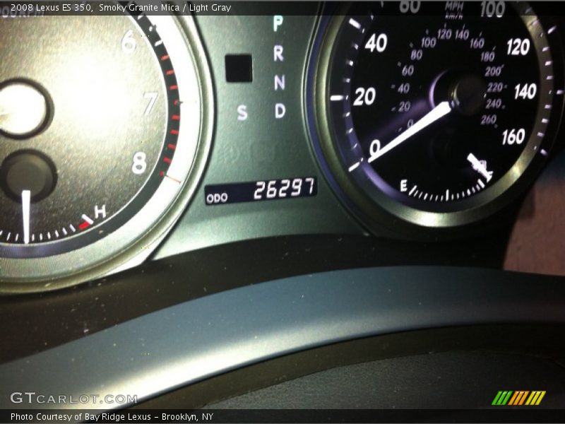 Smoky Granite Mica / Light Gray 2008 Lexus ES 350