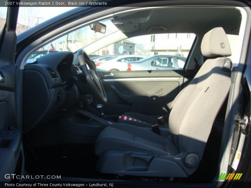 Black Uni / Anthracite 2007 Volkswagen Rabbit 2 Door