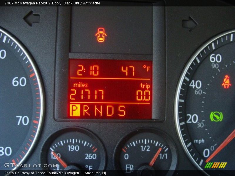Black Uni / Anthracite 2007 Volkswagen Rabbit 2 Door
