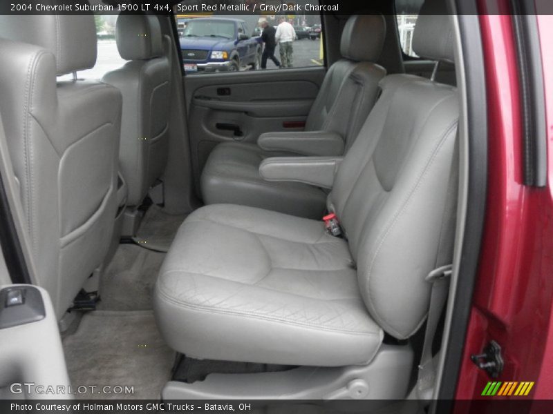 Sport Red Metallic / Gray/Dark Charcoal 2004 Chevrolet Suburban 1500 LT 4x4