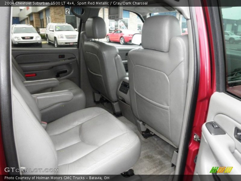 Sport Red Metallic / Gray/Dark Charcoal 2004 Chevrolet Suburban 1500 LT 4x4