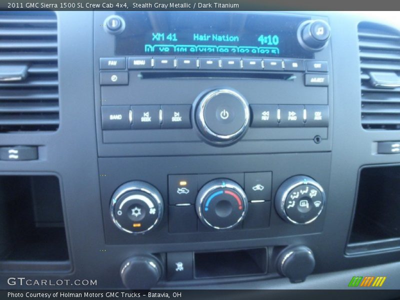 Stealth Gray Metallic / Dark Titanium 2011 GMC Sierra 1500 SL Crew Cab 4x4