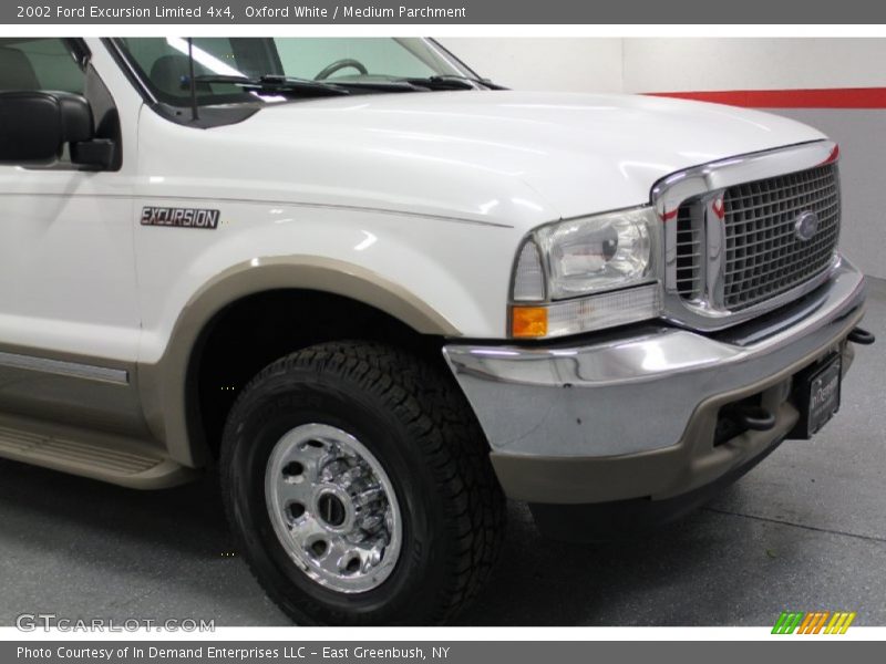 Oxford White / Medium Parchment 2002 Ford Excursion Limited 4x4