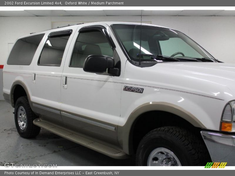 Oxford White / Medium Parchment 2002 Ford Excursion Limited 4x4