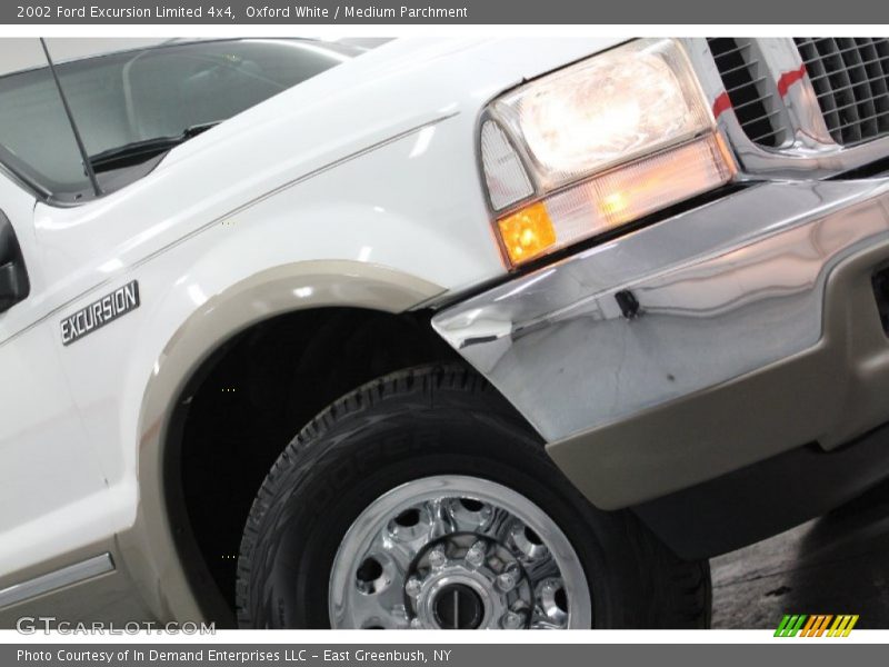Oxford White / Medium Parchment 2002 Ford Excursion Limited 4x4