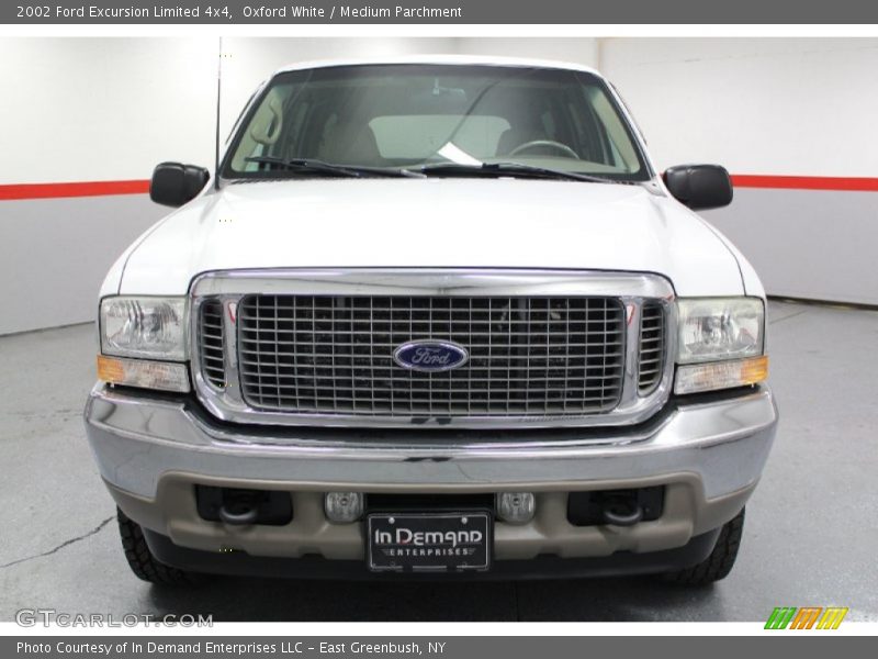 Oxford White / Medium Parchment 2002 Ford Excursion Limited 4x4