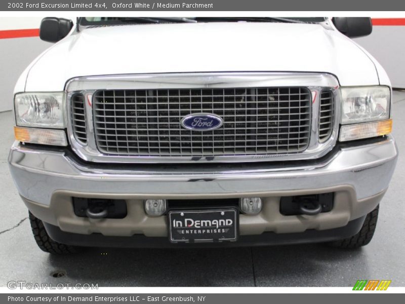 Oxford White / Medium Parchment 2002 Ford Excursion Limited 4x4