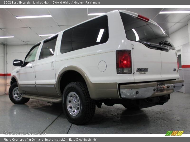 Oxford White / Medium Parchment 2002 Ford Excursion Limited 4x4