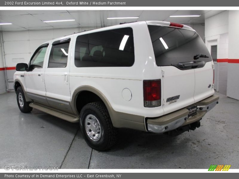 Oxford White / Medium Parchment 2002 Ford Excursion Limited 4x4