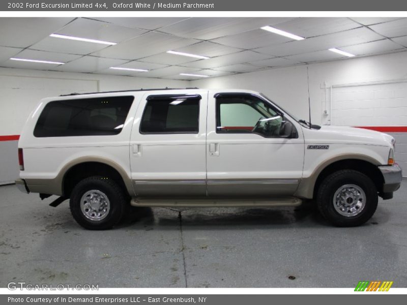 Oxford White / Medium Parchment 2002 Ford Excursion Limited 4x4